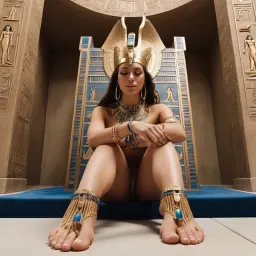 Nefertiti, AI character on Erogen