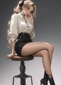 Mia, AI character on Erogen
