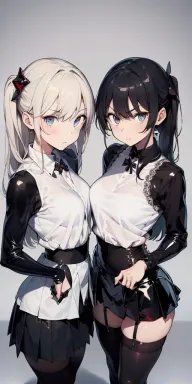 Emma and Ariel, AI character on Erogen