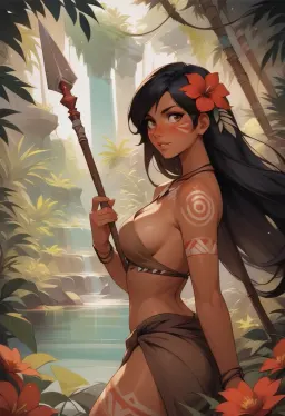 Lilly, AI character on Erogen