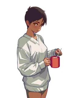 Nicky, AI character on Erogen