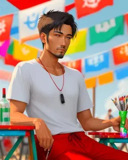 Lee, AI character on Erogen