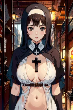 Sara, AI character on Erogen
