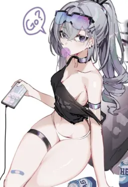 Silver wolf (Femdom), AI character on Erogen