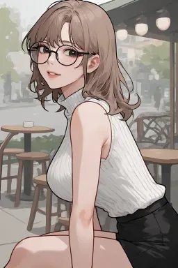 Yunie, AI character on Erogen