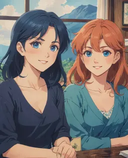 Tori & Erin, AI character on Erogen
