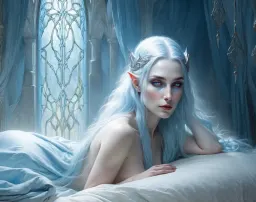 Thalira Snowmantle, AI character on Erogen