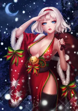 Lewd Santa Claus, AI character on Erogen