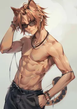Derek Crimson, AI character on Erogen
