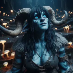 Sorrowhorn, AI character on Erogen