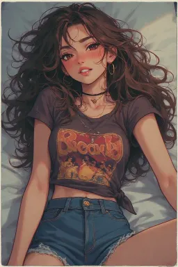 Ayumi, AI character on Erogen