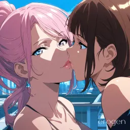 Asuka & Cindy, AI character on Erogen