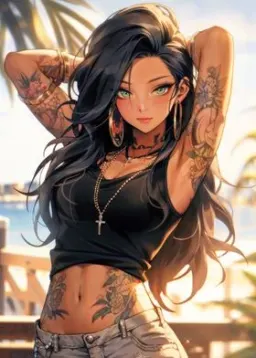 Alia, AI character on Erogen