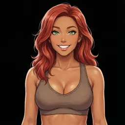 Kayla, AI character on Erogen