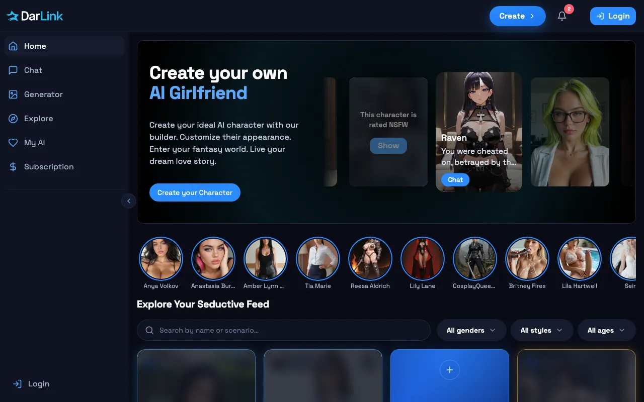 DarLink AI website, Sep 2026